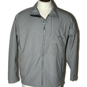 Cotopaxi Kinsa Softshell Grey Performance Jacket Zippered Pockets sz Medium